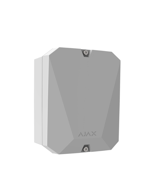 AJAX MultiTransmitterW - Módulo de integración para conectar detectores cableados a Ajax y gestionar la seguridad a través de la app. Color Blanco (28306.62.WH3) - Image 2