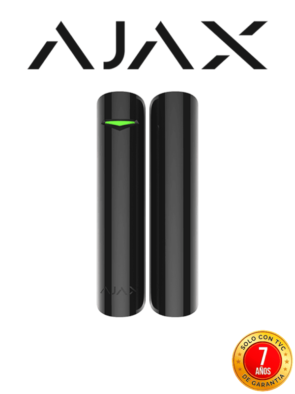 AJAX DoorProtectPlusB - Detector de apertura, vibración e inclinación inalámbrico. Color Negro (28268.21.BL3)