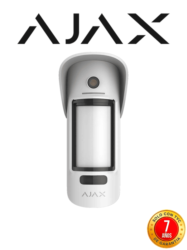 AJAX MotionCam Outdoor - Detector de movimiento para exteriores inalámbrico con cámara para verificar alarmas #TVC24