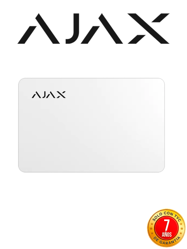AJAX Pass - Paquete de 3 Piezas de tarjeta protegida sin contacto para teclado #NUEVOAJAX #MCI2