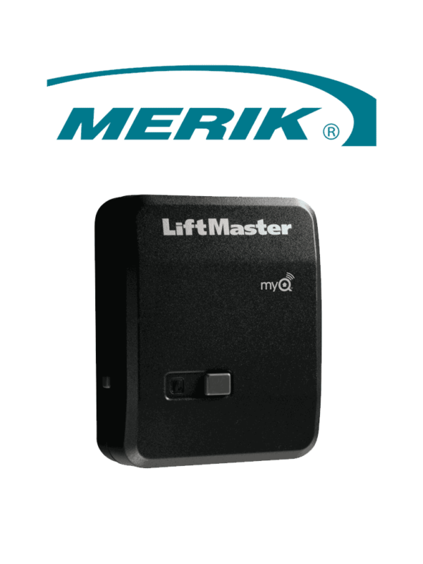MERIK LM825 - Control para cochera para ADAPTARSE en pared controle su cochera desde un punto fijo en su domicilio