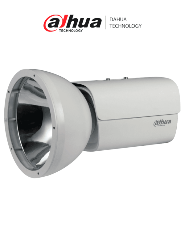 DAHUA ITALF-300AD-GS - Lampara de Flash con Brillo Ajustable para Cámaras LPR/ Longitud de Onda Visible/ Tratamiento Antideslumbrante/ 1 Carril/ Distancia de 26 Mts/ IP66/ 220VAC/