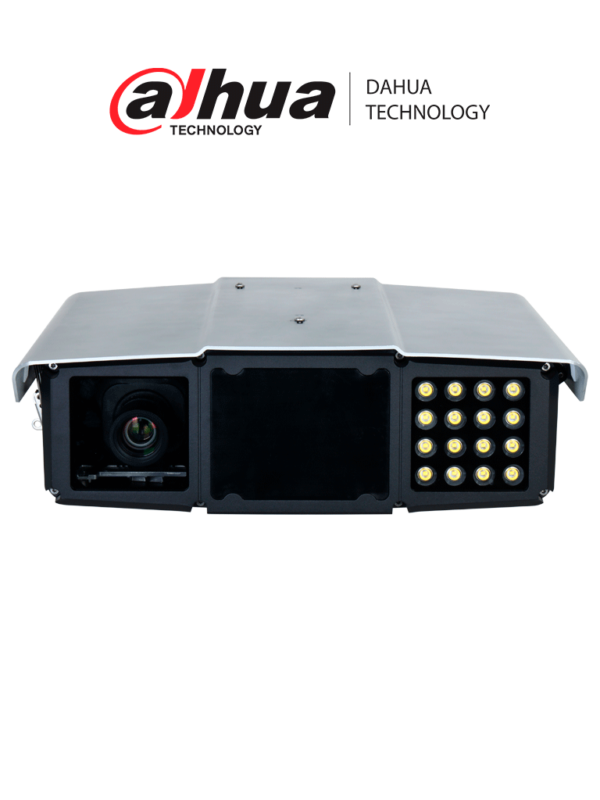 DAHUA DHI-ITC1652-SU2F-PQE-C2R1-LZF1640 - Cámara de Tráfico con IA All in One de 16 Megapixeles/ Lectura de Placas de Alta Velocidad de 5 to 300 km/ Radar Integrado/ Funciona con Baja Iluminación/ Sensor GS-CMOS/ Lente de 16 mm–40 mm/ IR de 850 nm/