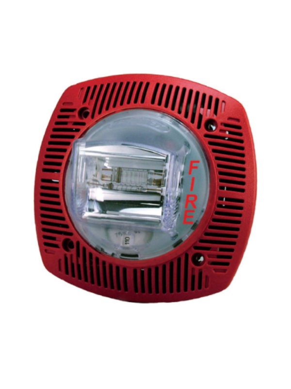 BOSCH F_ GSSPK24WLPR - Altavoz ESTROBO de montaje en pared color rojo certificacion UL - Image 3