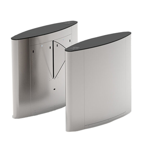 ZKTECO FBL5022 - Barrera Peatonal Tipo Flap Bidirecc. / 2 Chasis Acero SUS304/ Cristal Templado / Aleta de Acrílico / Carril 60 cm / Exterior Protegido / 30 a 40 Personas X Min / 2 Millones de Ciclos / Incluye Panel INBIO260 PULL y Lectores FR1200 ID - Image 4