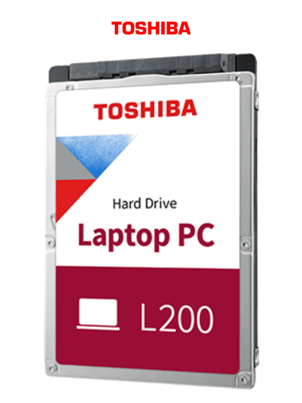 TOSHIBA L200 - Disco duro de 2 TB para usos múltiples, con tamaño de 2,5", velocidad de 5400 RPM, búfer de 128 MB y 8 MB, y equipado con tecnología Toshiba Dynamic Cache #GAMER #AR