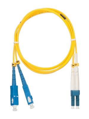 SBE TECH SBE-JULC-SC-2MSMD Jumper LC-SC monomodo /SM 9/125 / Duplex 2 mm/ 2 metros/ UPC