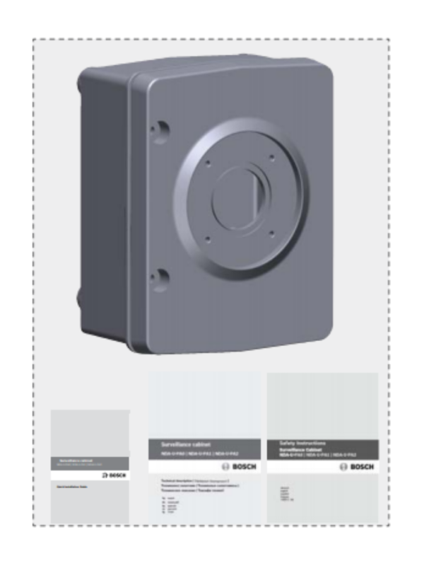 BOSCH V_NDAUPA1 - Armario de vigilancia 120 VAC / Salida 24 VAC / Compatible con AUTODOME 5000 - Image 5