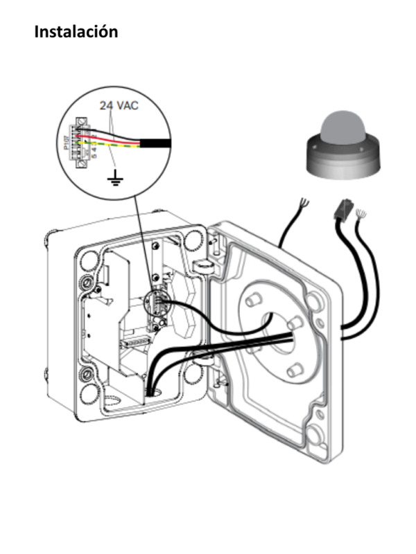 BOSCH V_NDAUPA1 - Armario de vigilancia 120 VAC / Salida 24 VAC / Compatible con AUTODOME 5000 - Image 2