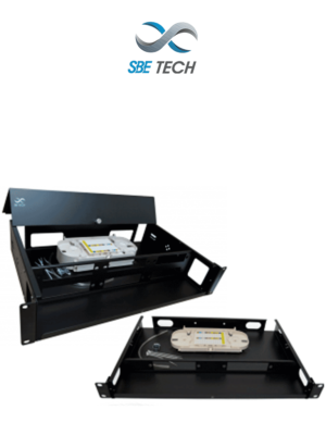 SBETECH SBE-DFO24 - Distribuidor de fibra hasta 24 acopladores 2UR#MARSBE