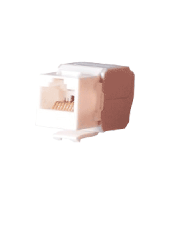 SBE TECH SBE-JACKC6AS-WT Modulo jack keystone RJ45 / 8 Hilos / CAT 6A / Color blanco