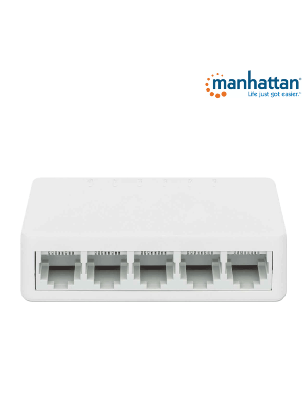 MANHATTAN 560672 Switch Fast Ethernet de 5 puertos De Plástico, Para escritorio, IEEE 802.3az - Image 7