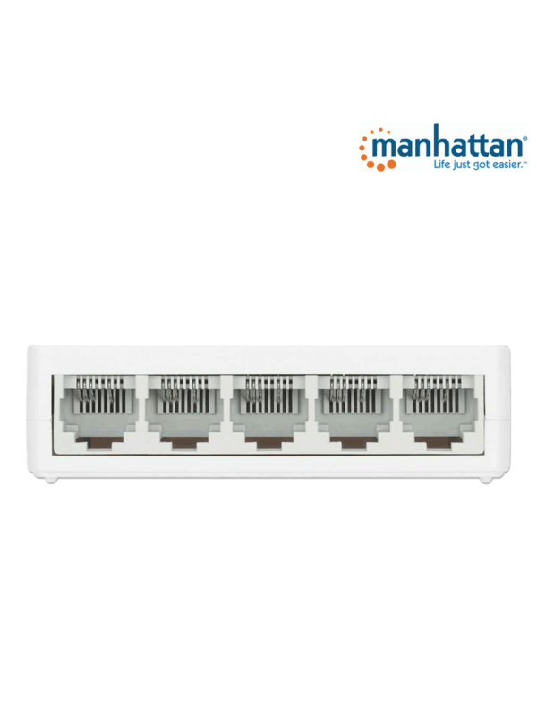 MANHATTAN 560672 Switch Fast Ethernet de 5 puertos De Plástico, Para escritorio, IEEE 802.3az - Image 2
