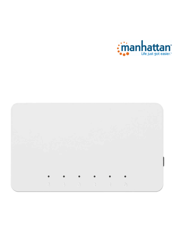 MANHATTAN 560672 Switch Fast Ethernet de 5 puertos De Plástico, Para escritorio, IEEE 802.3az - Image 3