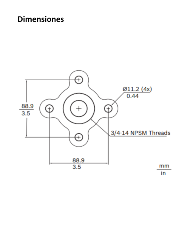 BOSCH V_VDAPMTDOME - Colgante de montaje en techo - Image 3