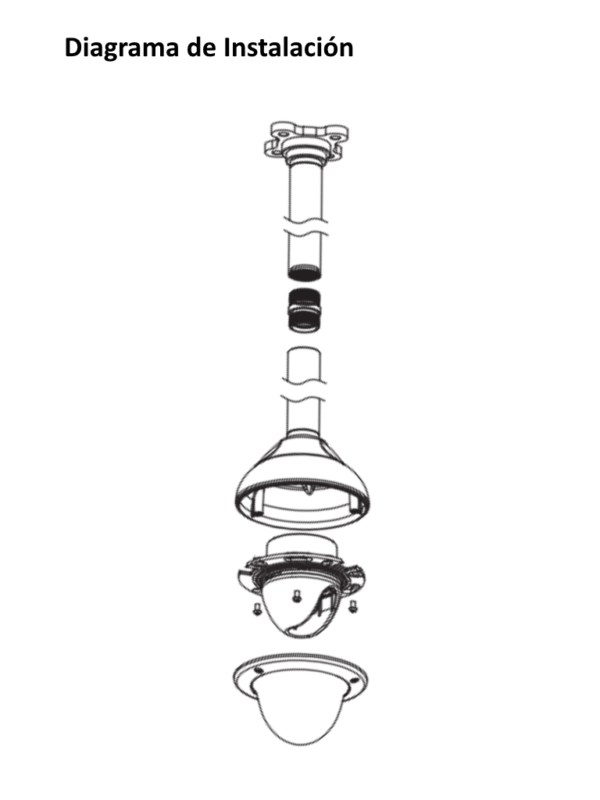 BOSCH V_VDAPMTDOME - Colgante de montaje en techo - Image 4