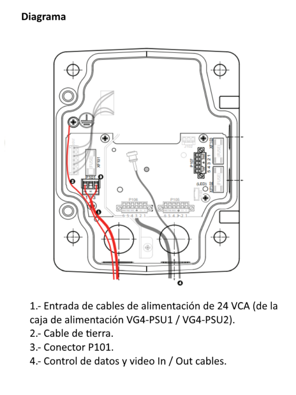 BOSCH V_VG4APA2 - Soporte de brazo para instalacion en pared de PTZ / Transformador de 230VCA / Compatible con AUTODOME - Image 4