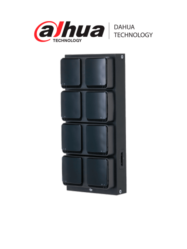 DAHUA EEC300D8-N1 - Estación de Recolección de Datos y Carga para MPT220 y MPT210/ 8 Bases para Conectar Dispositivos por USB/ Cerradura Electronica para Cada Base/ Cerradura Mecanica/ Ancho de Banda de 128 Mbps para Descarga/ Indicadores Led/