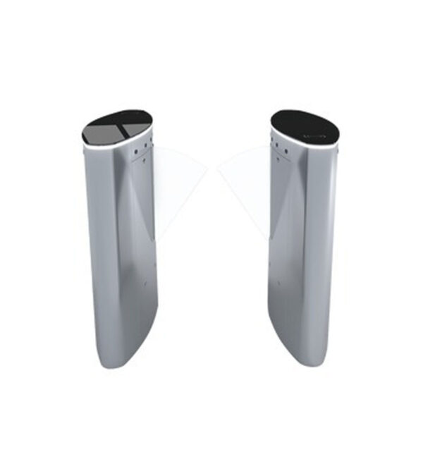 ZKTECO FBL5022 - Barrera Peatonal Tipo Flap Bidirecc. / 2 Chasis Acero SUS304/ Cristal Templado / Aleta de Acrílico / Carril 60 cm / Exterior Protegido / 30 a 40 Personas X Min / 2 Millones de Ciclos / Incluye Panel INBIO260 PULL y Lectores FR1200 ID - Image 3
