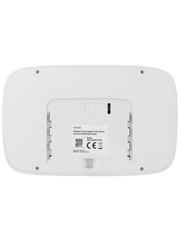 AJAX KeyPad Combi (9NA) - Teclado táctil inalámbrico con sirena incluida y lector DESFire. - Image 3