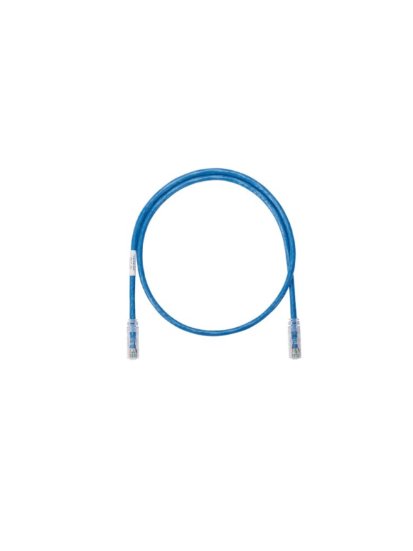 PANDUIT NK6PC3BUY - Patch Cord / Net Key / Cable de Parcheo / UTP / Con plug modular en cada extremo / Categoría 6 / 3 Pies (0.91 m) / Azul