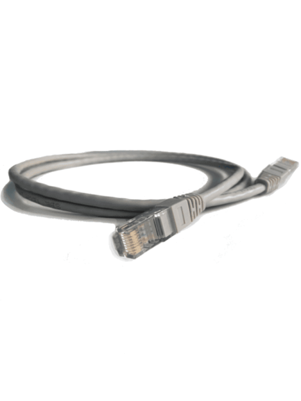 SBE TECH SBE-PCC61.0M-GY - Patch cord cat. 6 con bota inyectada color gris, 1 m