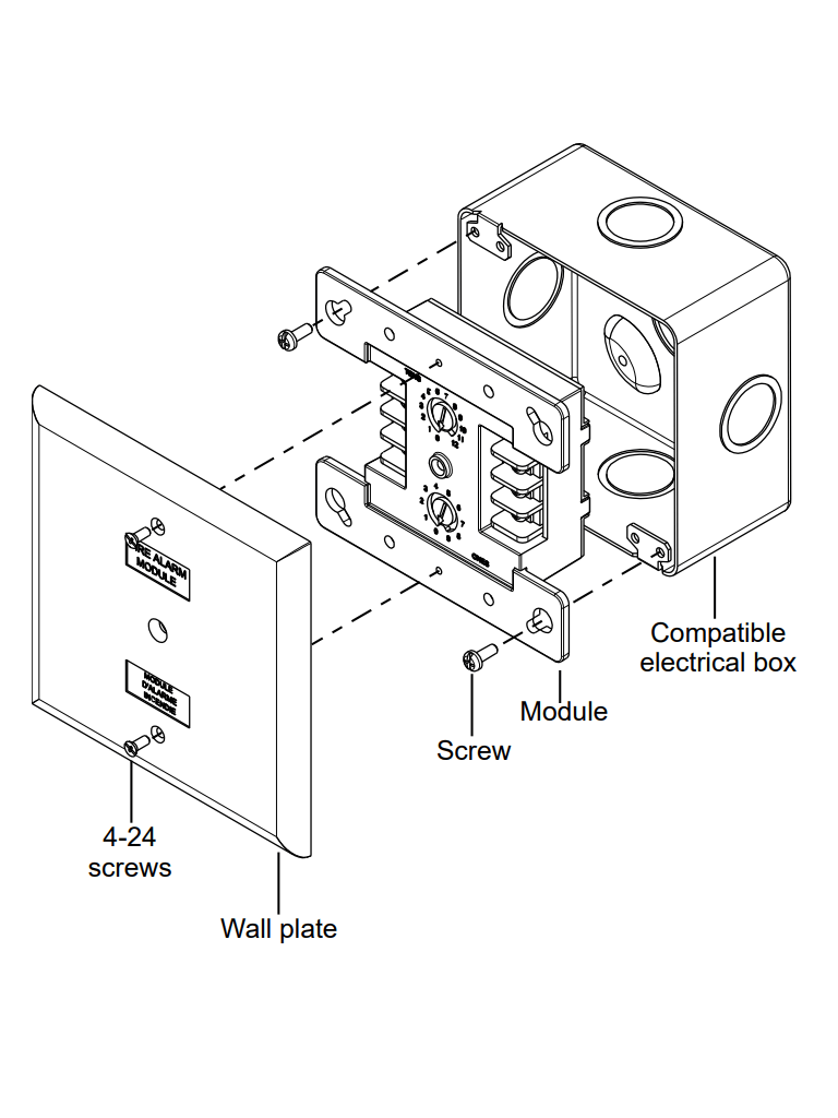 KIDDE F_FXRLY - Módulo de Relé de Contacto Analógico - Image 3