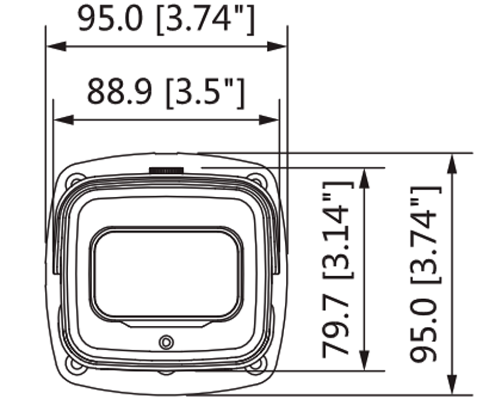 DAHUA IPCHFW5431EZE - Cámara IP bullet 4 Mp / H265+ / WDR Real 120 dB / Lente motorizado 2.7 mm a 13.5 mm / IVS / Ir 50 Mts / IP67 / IK10 / PoE / ePoE - Image 3