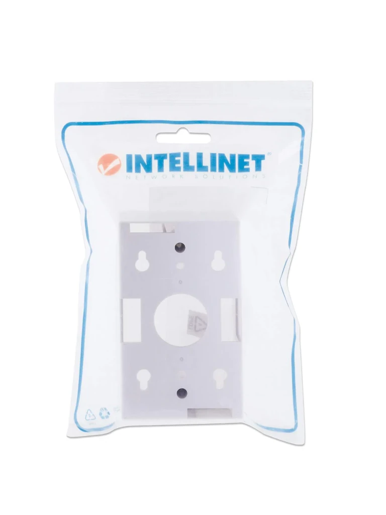 INTELLINET 517874 Caja para pared Conexión sencilla, 4.8 cm de profundidad, blanco Conexión sencilla, 4.8 cm de profundidad, blanco - Image 3