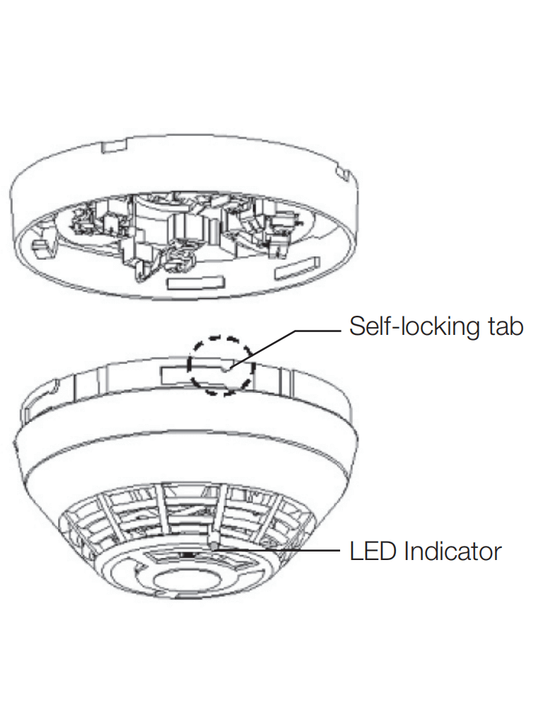 KIDDE F_KIROSD - Detector de humo Optico Inteligente Direccionable / con Rotary - Image 2