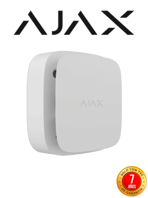 AJAX FireProtect 2 RB (Heat/Smoke) - Detector inalámbrico de incendio con sensores de Calor y Humo. Color Blanco