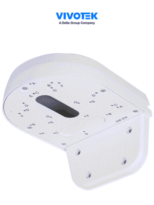 VIVOTEK AM-21A - Soporte de pared tipo L de exterior para cámaras tipo domo VIVOTEK