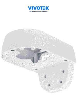 VIVOTEK AM21B - Soporte de pared tipo L para cámaras domo, fabricado en aluminio. Compatible con los modelos FD8166A y FD8166AN