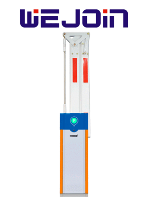 WEJOIN WJCB101VFIL33D180 - Barrera Vehicular Izquierda / Alto flujo / Motor 24 VDC / Brazo Octagonal Articulado De 3 Metros A 180 Grados / Velocidad 3 Segundos / Dirección ajustable