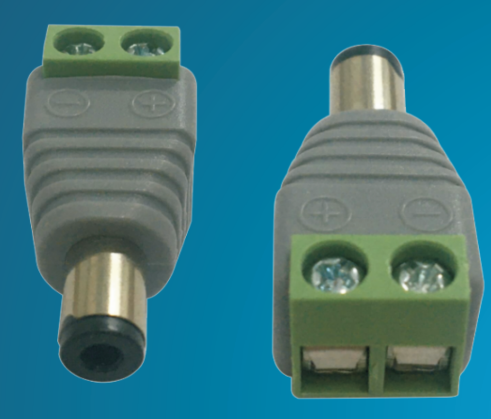 SAXXON PSUBR12H - Bolsa de 10 Conectores Macho Para Alimentación de Camaras/ Terminales Tipo Tornillo Positivo y Negativo/ Resistente a la Oxidación/ - Image 3