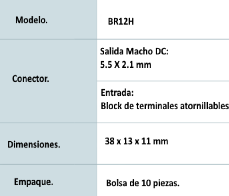 SAXXON PSUBR12H - Bolsa de 10 Conectores Macho Para Alimentación de Camaras/ Terminales Tipo Tornillo Positivo y Negativo/ Resistente a la Oxidación/ - Image 2