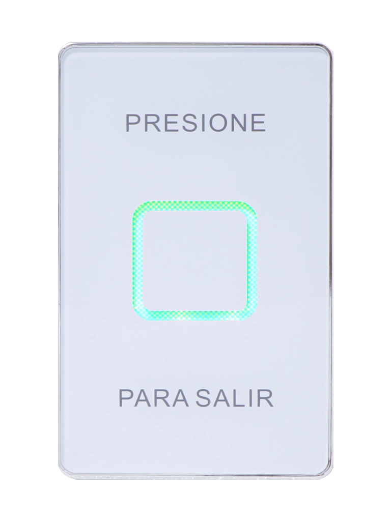 YLI TSK830NCLED - Botón de Salida Táctil, Luz LED, Cristal Templado, Acabado Elegante, 12 VCC, Función NC/NO, Sin Caja de Instalación Requerida - Image 2