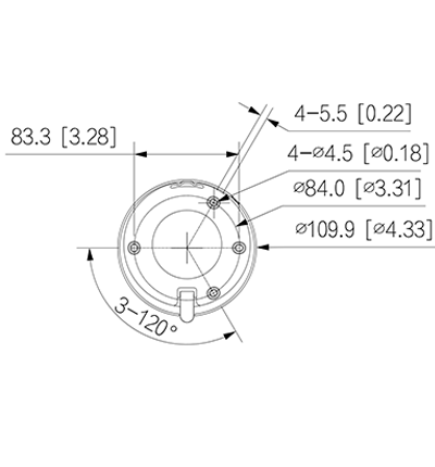 DAHUA DH-IPC-T1E40 - Camara IP Domo de 4 Megapixeles/ Lente de 2.8 mm/ 93 Grados de Apertura/ H.265+/ WDR Real de 120 dB/ IR de 30 Metros/ IP67/ PoE/ - Image 3
