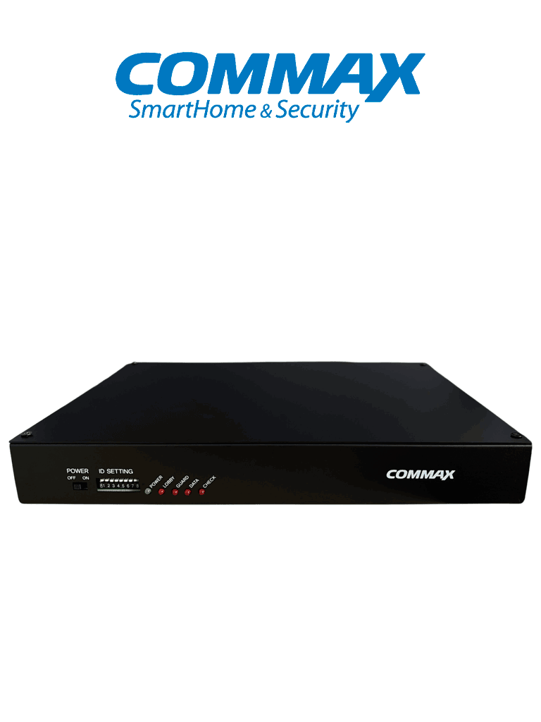 COMMAX CCU216AGF - Distribuidor para panel de audio DR2AG para interconectar hasta16 Intercomunicadores AP2SAG por 2 hilos / Sistema departamental