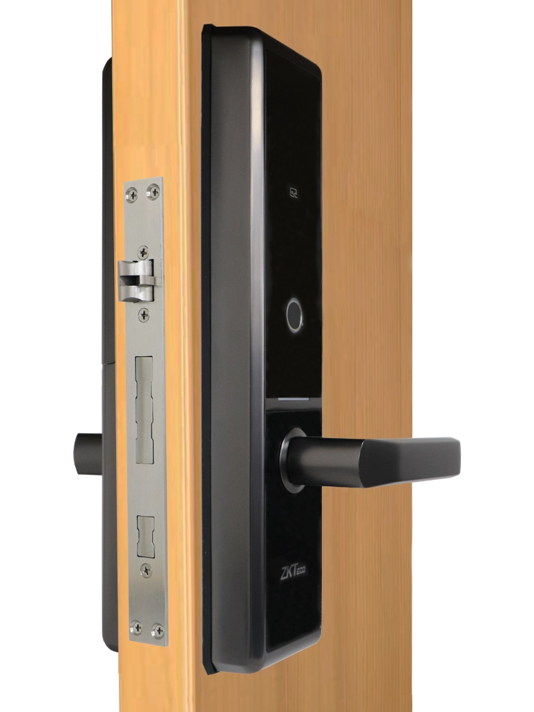 ZKTECO TL300B - Cerradura Inteligente con Bluetooth, Capacidad para 100 Huellas Dactilares, 100 Tarjetas y 100 Contraseñas, Compatible con Puertas Izquierdas y Derechas - Image 7