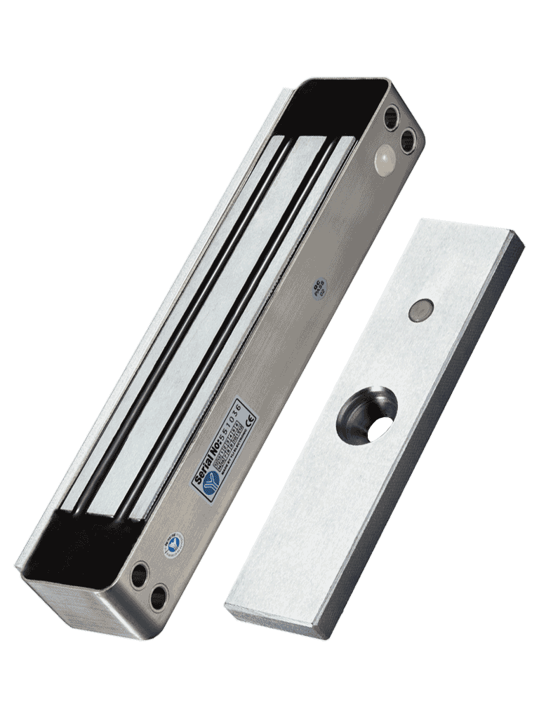 YLI YM280WLED - Cerradura Magnética para exterior IP68 con LED / Fuerza de Sujeción 280Kg /600Lb / Voltaje Dual 12v/24 VDC - Image 4