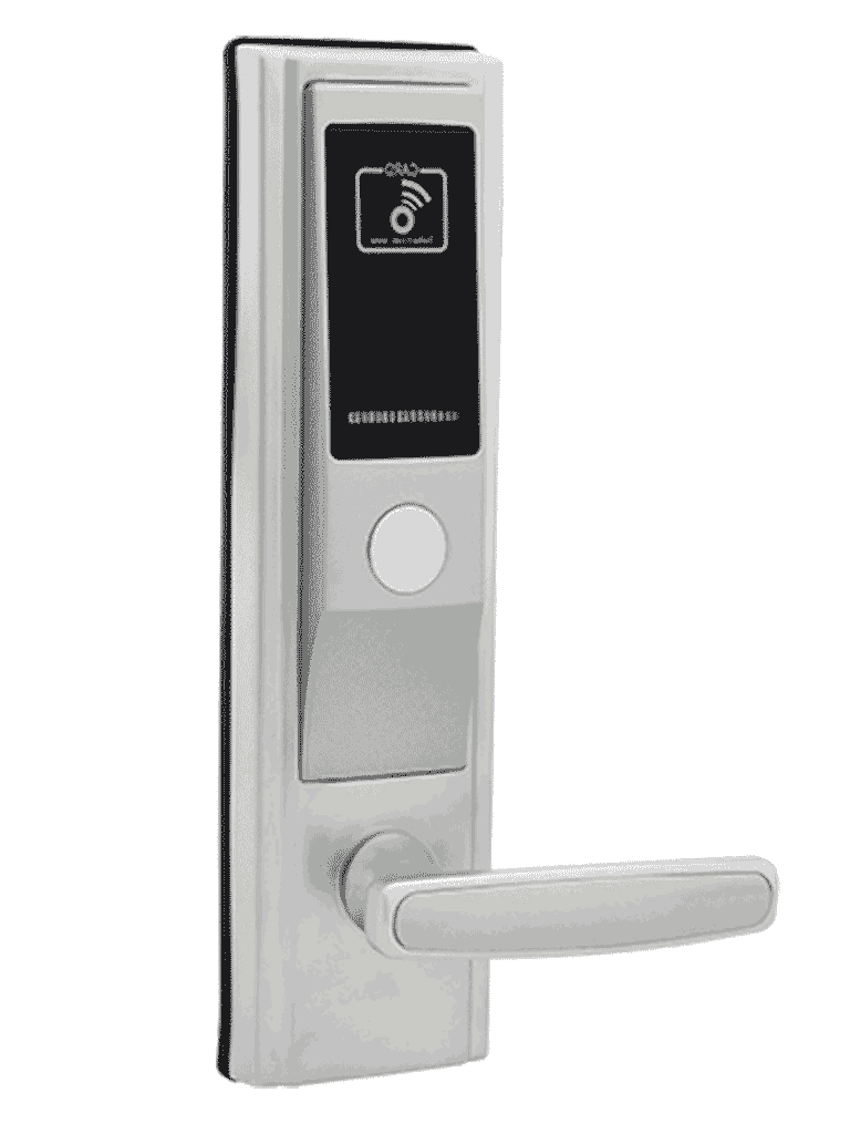 ZKTECO LH3600R - Cerradura Derecha para Hotel con Tecnología Mifare 13.56 MHz, Compatible con Puertas de 35 a 55 mm de Grosor, Estándar Americano, con 5 Pestillos de Seguridad - Image 2