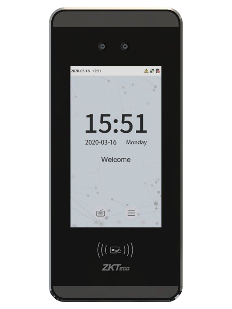 ZKTECO MiniACPLUS - Control de Acceso y Asistencia Visible Light con Autenticación Facial (3000 Rostros), Tarjeta ID 125 KHz (3000), Registro de 150,000 Eventos y Conectividad TCP/IP - Image 3