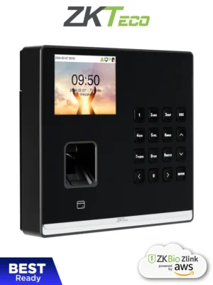 ZKTECO SenseFP M2 - Control de Asistencia y Acceso Básico con Huella Digital BioID+ (3,000), Tarjeta de Proximidad 125 kHz (3,000), 100,000 Eventos y Conexión TCP/IP (Compatible con ZKBio Zlink)