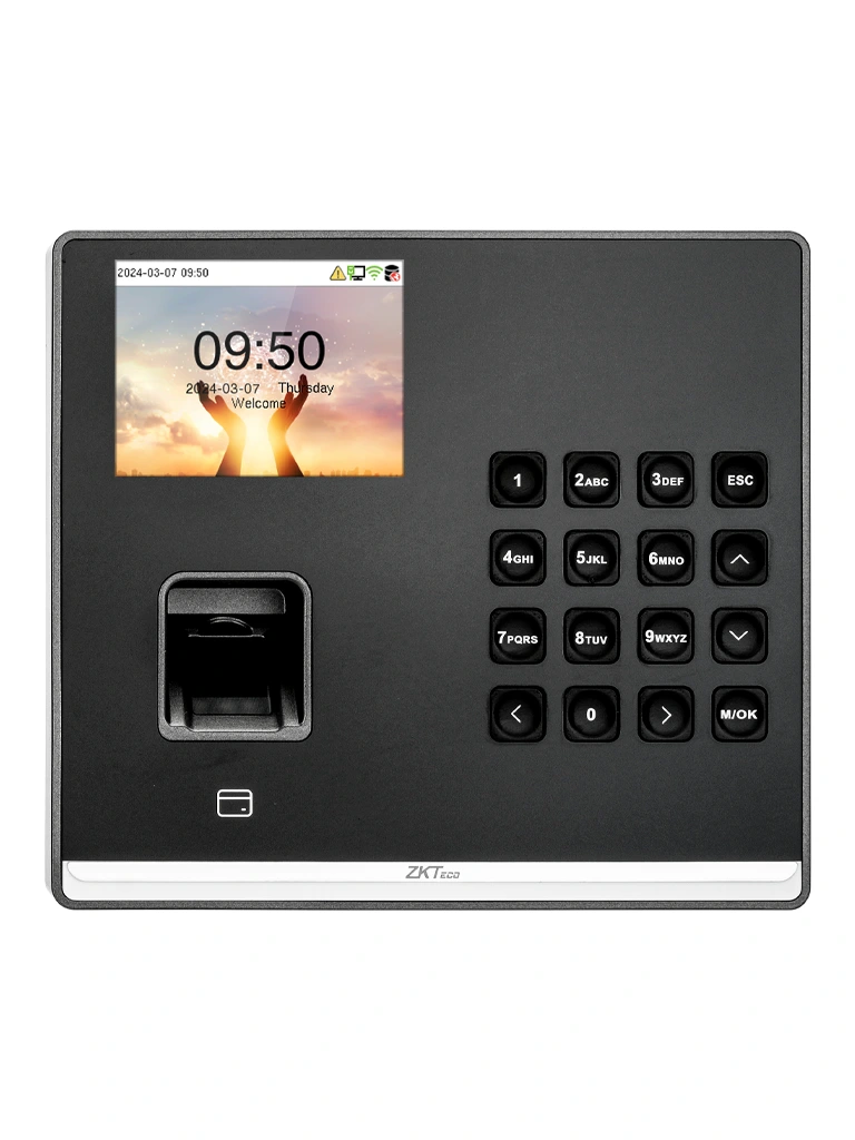 ZKTECO SenseFP M2 - Control de Asistencia y Acceso Básico con Huella Digital BioID+ (3,000), Tarjeta de Proximidad 125 kHz (3,000), 100,000 Eventos y Conexión TCP/IP (Compatible con ZKBio Zlink) - Image 4