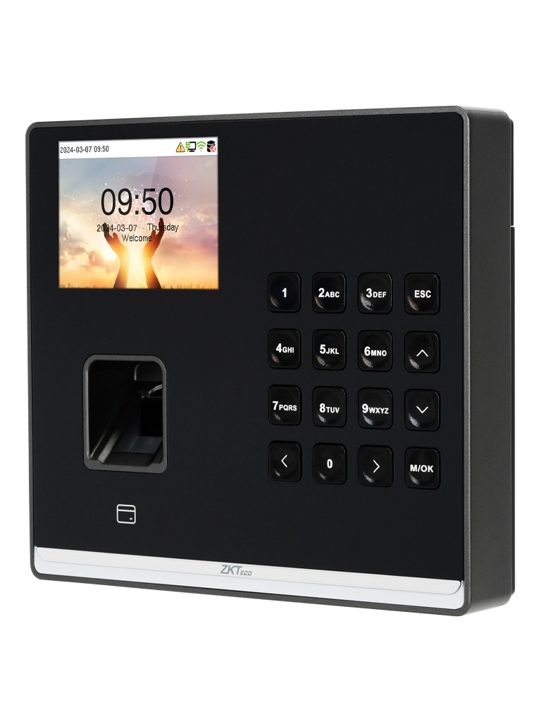 ZKTECO SenseFP M2 - Control de Asistencia y Acceso Básico con Huella Digital BioID+ (3,000), Tarjeta de Proximidad 125 kHz (3,000), 100,000 Eventos y Conexión TCP/IP (Compatible con ZKBio Zlink) - Image 2