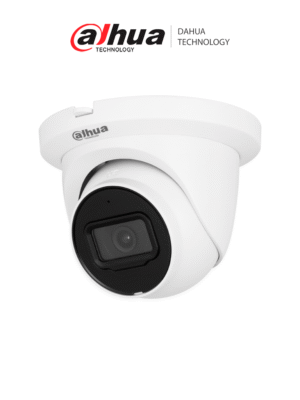 DAHUA DH-IPC-HDW2841TM-S Cámara IP WizSense de 8 MP/ H.265+/ Protección perimetral/ WDR/ HLC/ BLC/ LED IR de 30 m/ Lente de 2.8mm/ 106°/ Ranura MicroSD/ Micrófono/ PoE/ IP67/ SMD Plus
