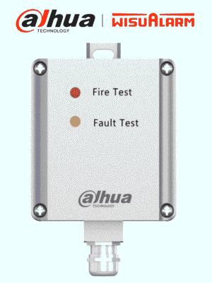 DAHUA WISUALARM DHI-HY-LD413A-P - Unidad terminal parasistemas de detección de calor mediante cable lineal, Trabaja en conjunto con el adaptador DHI-HY-LD413A-I, Compatible con DHI-HY-TSC-40DA-68-200
