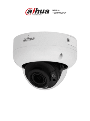 DAHUA DH-IPC-HDBW3441R-ZS-S2 - Cámara IP Domo Antivandálica 4 MP con lente motorizado 2.7-13.5mm e IR 40m, cuenta con IA WizSense, Detección de Movimiento Inteligente, Protección Perimetral, Starlight, PoE, WDR, H.265+ y protección IP67 e IK10