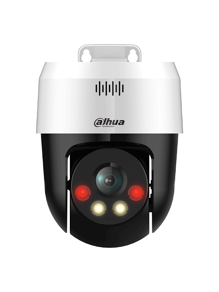 DAHUA DH-SD2A500NB-GNY-A-PV-0400 Cámara IP PT de 5MP / Full Color/ Disuasión activa/ Iluminador dual inteligente/ 30m de IR y luz visible/ audio bidireccional/ detección de humanos/ ranura MicroSD/ IP66 y PoE. - Image 2